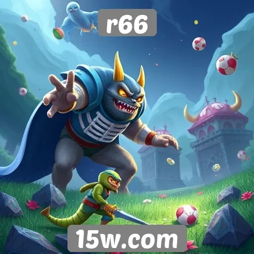 Recursos exclusivos do site de jogos r66